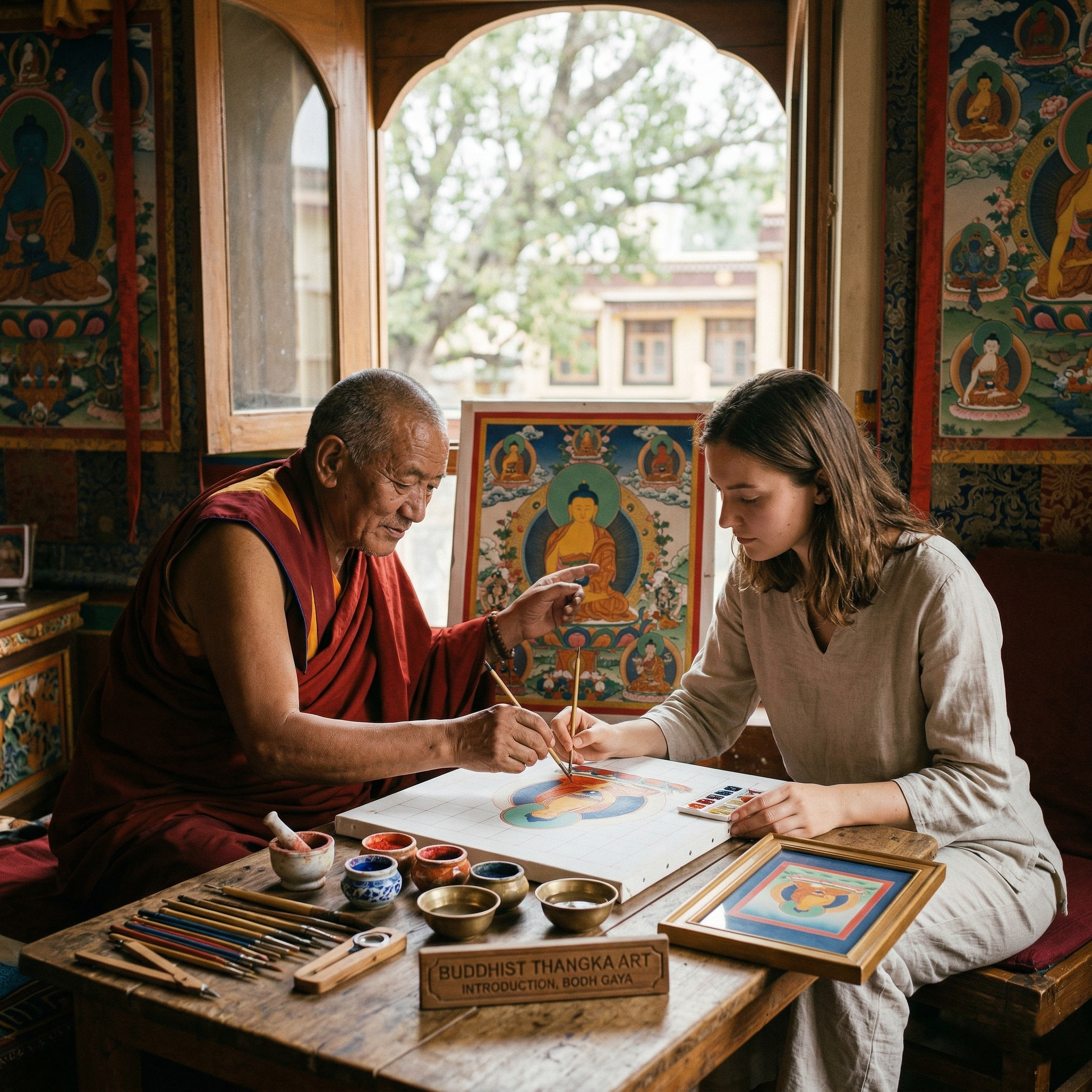 Buddhist Thangka Art Introduction
