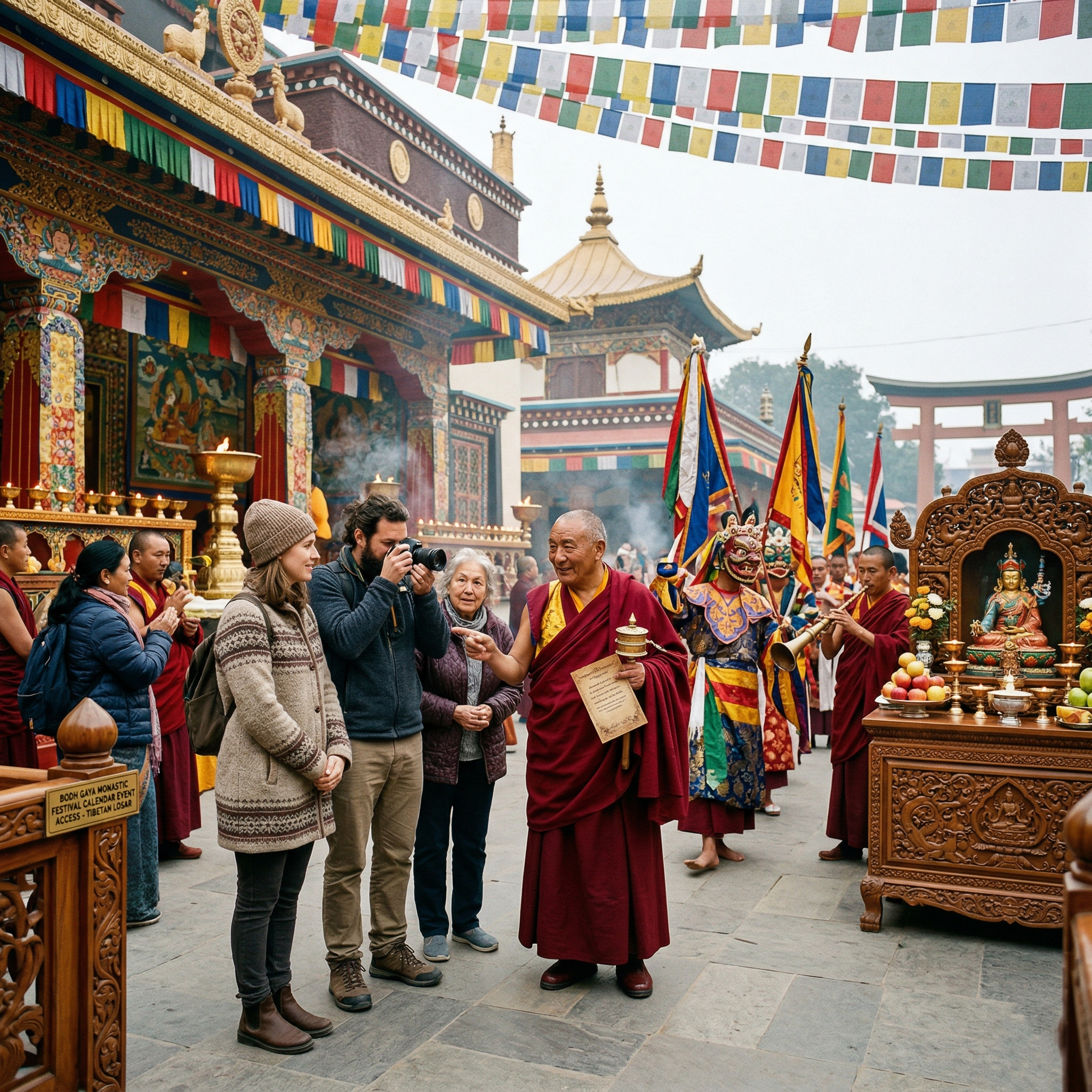 Monastic Festival Calendar Event Access