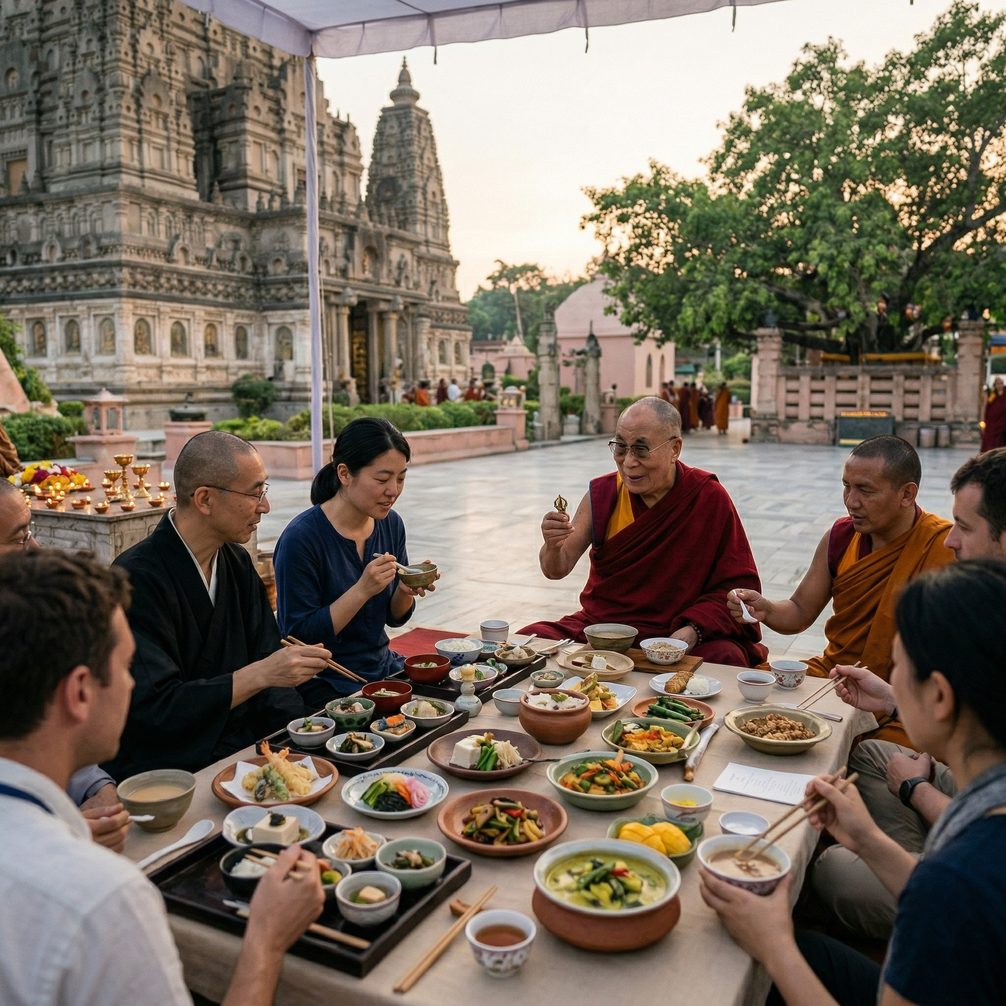 International Buddhist Cuisine Tasting