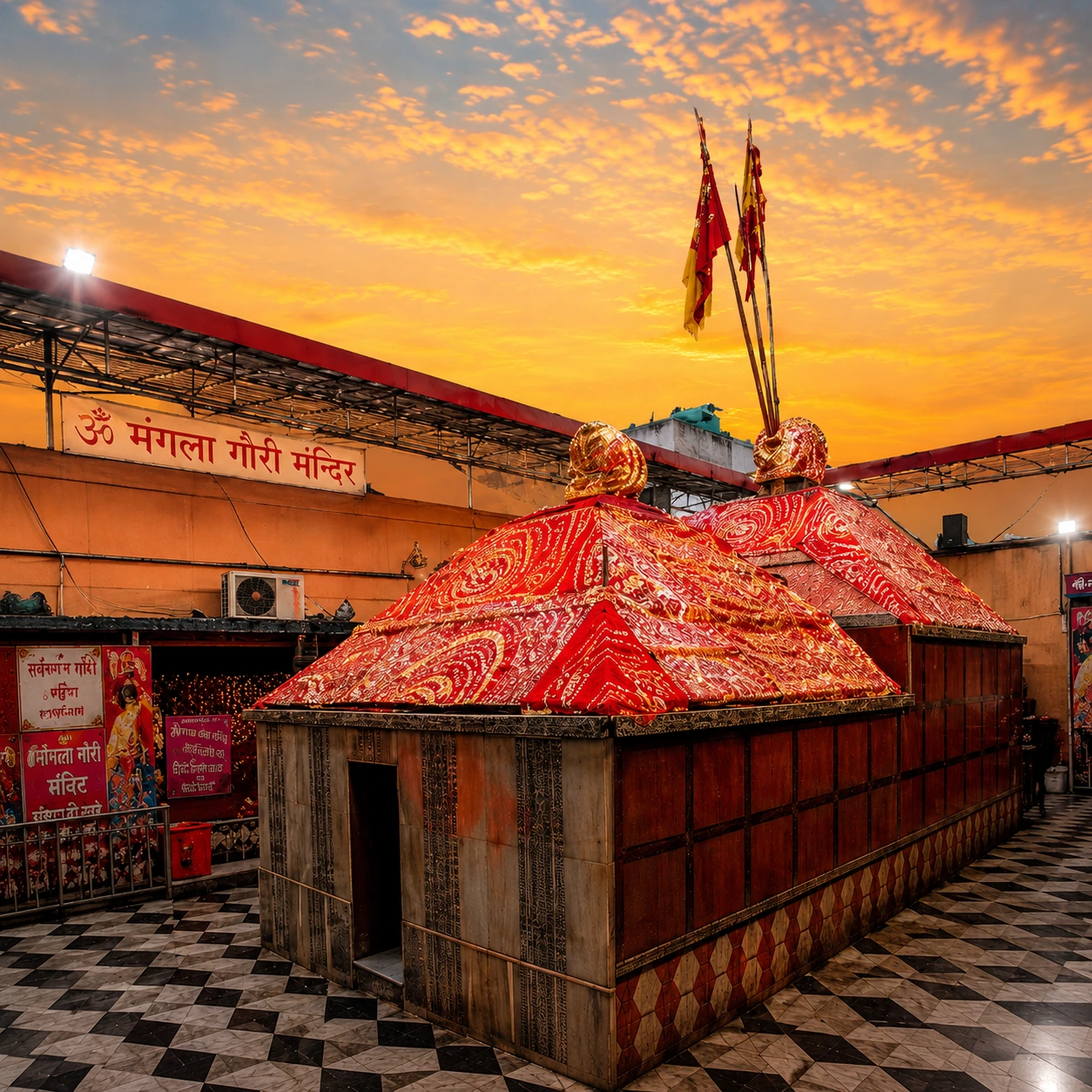 Mangla Gauri Temple Dawn Puja