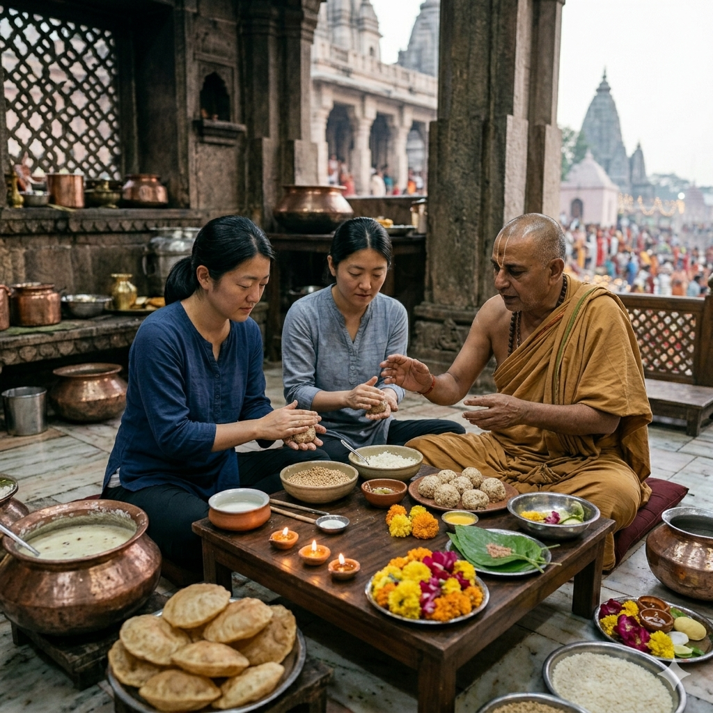 Pitrapaksha Ritual Food Preparation