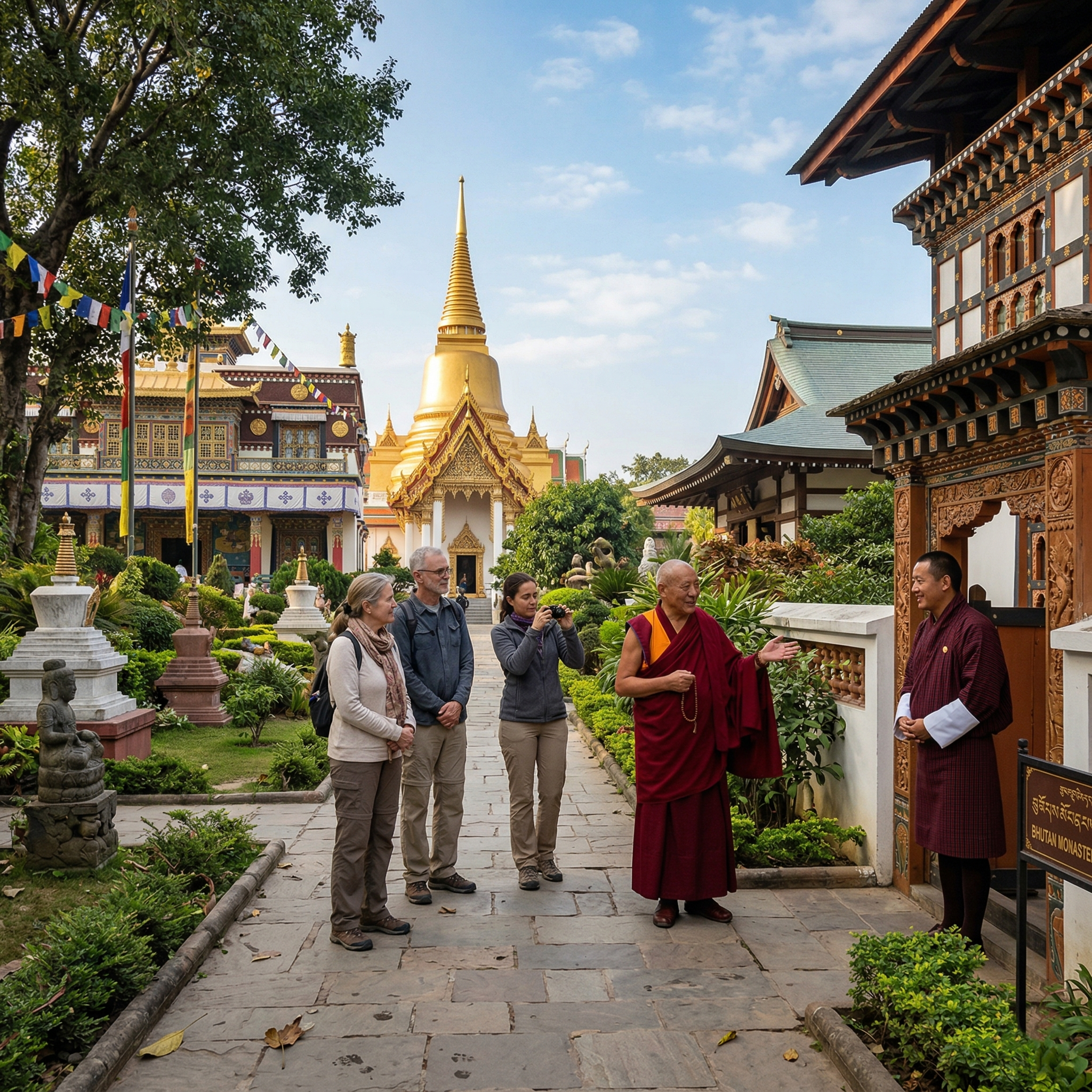 Multi-Monastery Circuit Walk