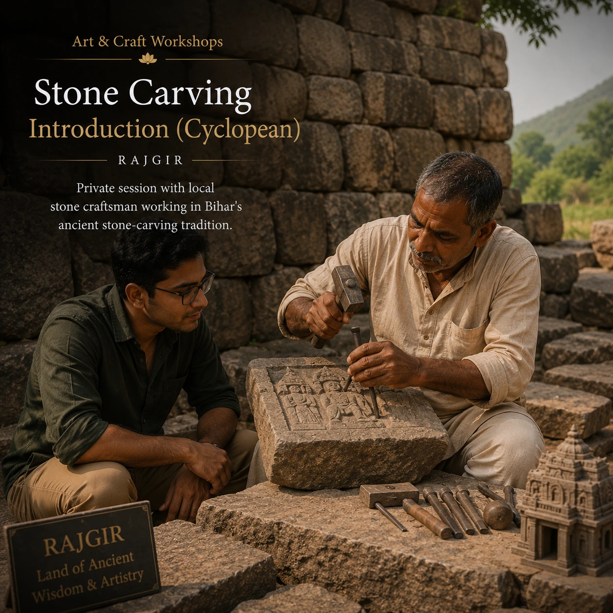 Stone Carving Introduction (Cyclopean)