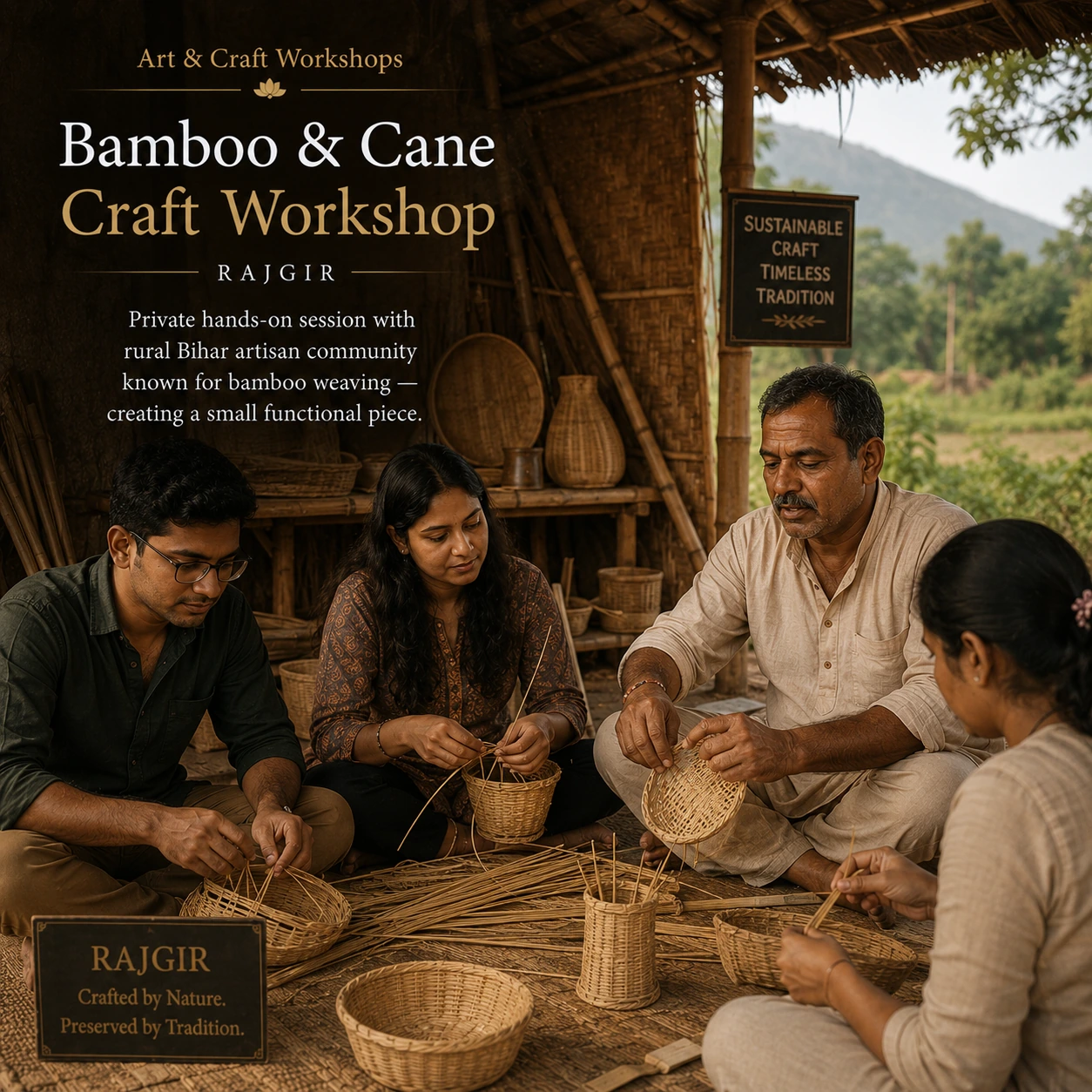 Bamboo & Cane Craft Workshop