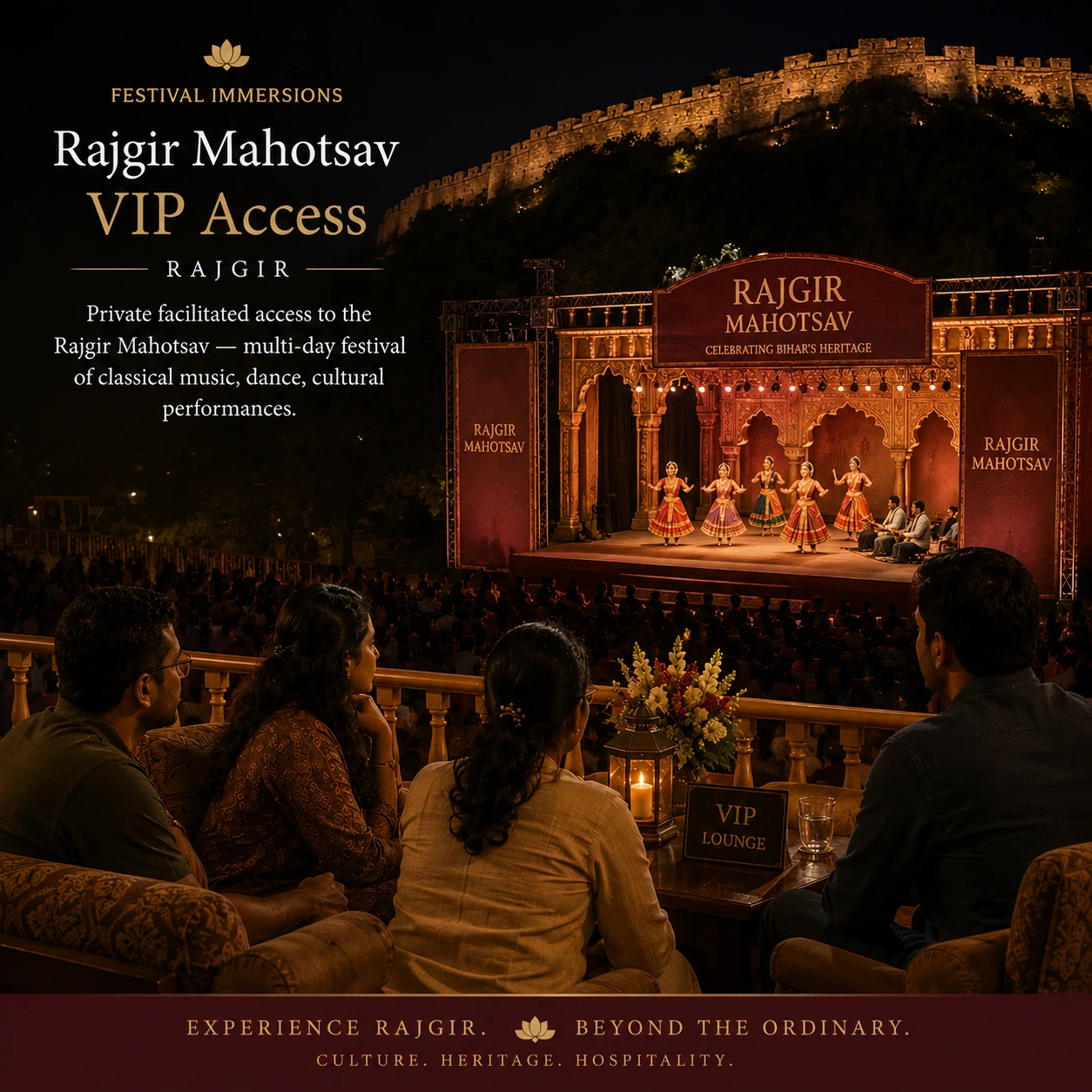Rajgir Mahotsav VIP Access