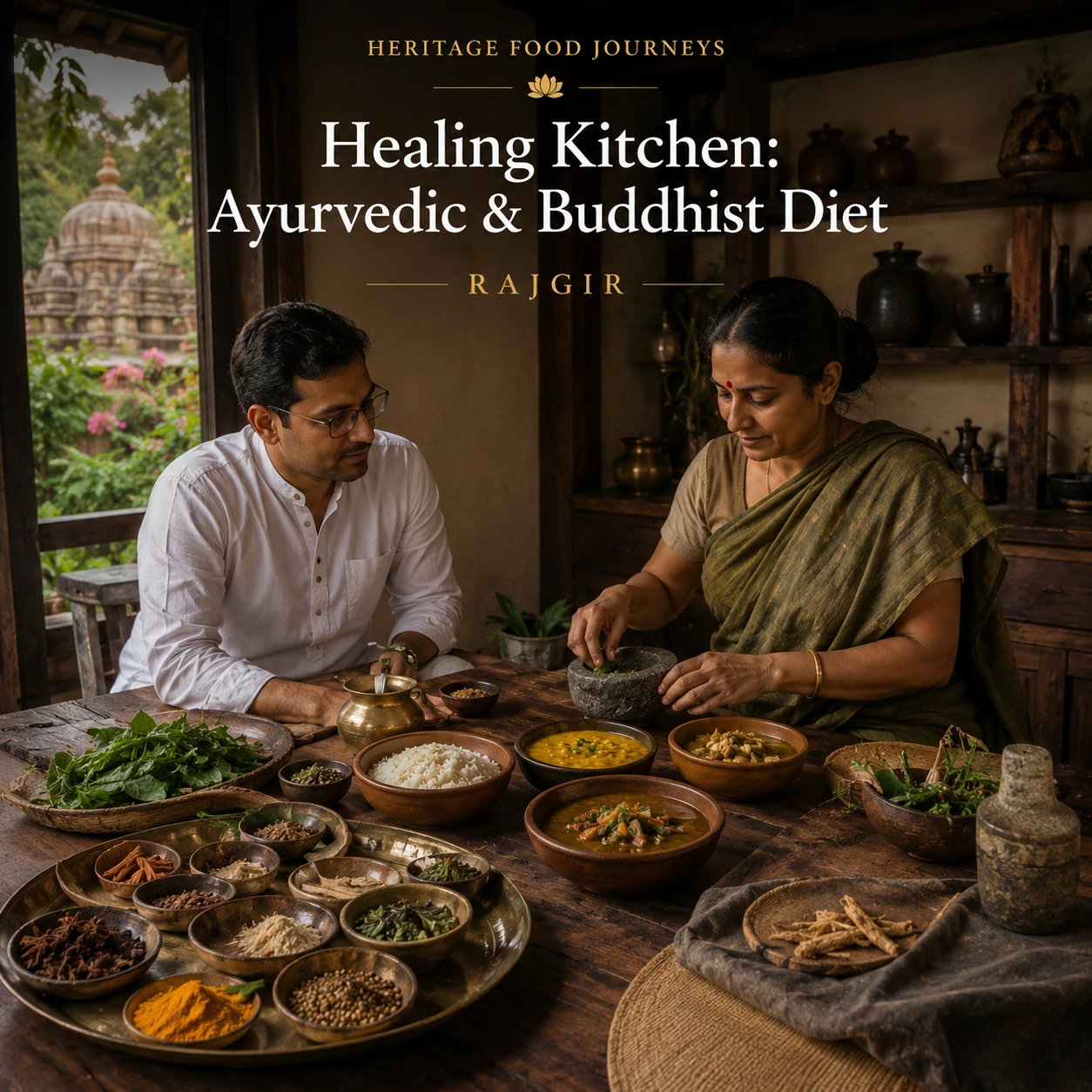 Healing Kitchen: Ayurvedic & Buddhist Diet